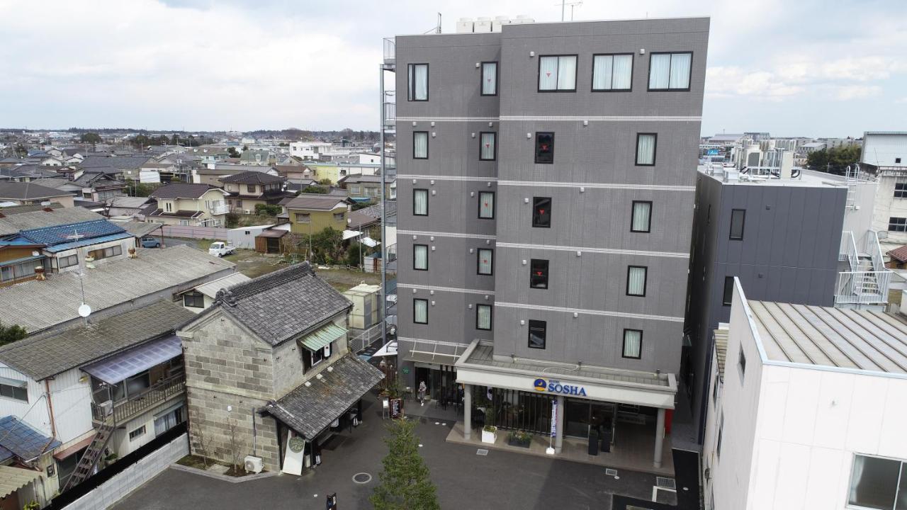 Hotel Sosha Ishioka Exterior foto